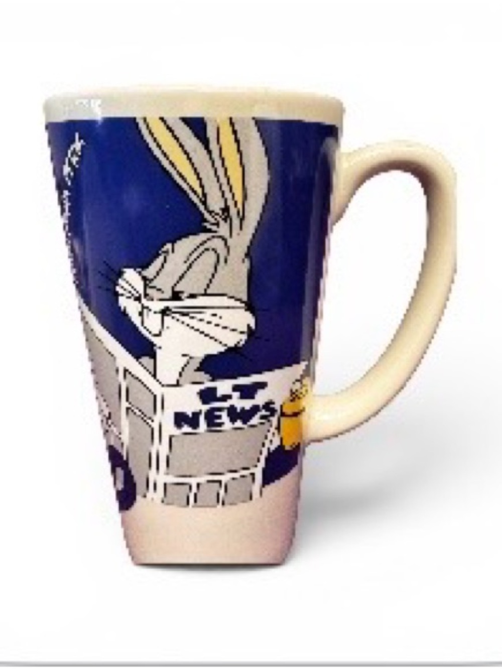 Looney Tunes Bugs Bunny Blue Ceramic Coffee Mug
